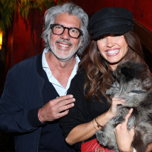 Fabien Provost and Diane Leyre lors de la soirée de Sylvie Tellier pour son 46e anniversaire mais aussi le lancement de son livre "Couronne et préjugés", organisée par Five Eyes Production au Buddha Bar à Paris, le 28 mai 2024. Photo by Jerome Dominé/ABACAPRESS.COM