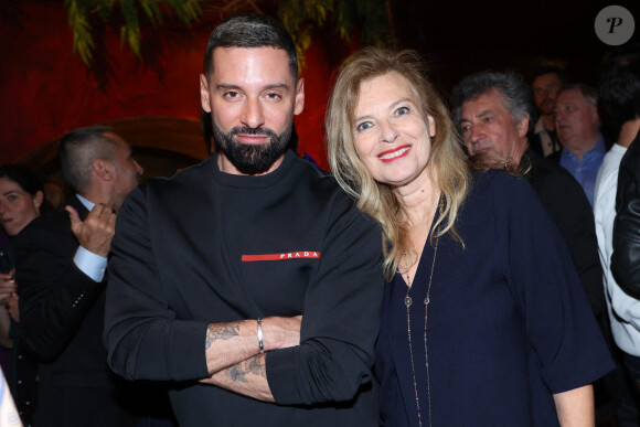 Deux looks à l'opposé !
Hugo Manos et Valerie Trierweiler lors de la soirée de Sylvie Tellier pour son 46e anniversaire mais aussi le lancement de son livre "Couronne et préjugés", organisée par Five Eyes Production au Buddha Bar à Paris, le 28 mai 2024. Photo by Jerome Dominé/ABACAPRESS.COM