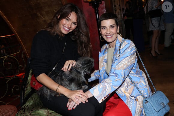 Diane Leyre et Cristina Cordula lors de la soirée de Sylvie Tellier pour son 46e anniversaire mais aussi le lancement de son livre "Couronne et préjugés", organisée par Five Eyes Production au Buddha Bar à Paris, le 28 mai 2024. Photo by Jerome Dominé/ABACAPRESS.COM