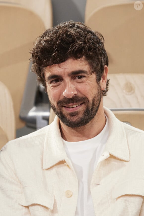 Agustin Galiana dans les tribunes des Internationaux de France de tennis de Roland Garros 2024 à Paris, France, le 30 mai 2024. © Jacovides-Moreau/bestimage