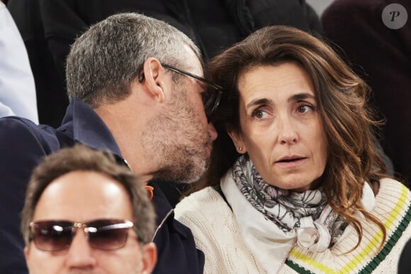 La journaliste spécialisée dans la mode Mademoiselle Agnès était aussi de la partie
 
Mademoiselle Agnès (Agnès Boulard) dans les tribunes des Internationaux de France de tennis de Roland Garros 2024 à Paris, France, le 30 mai 2024. © Jacovides-Moreau/bestimage