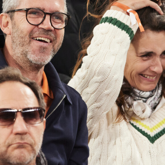 Mademoiselle Agnès (Agnès Boulard) dans les tribunes des Internationaux de France de tennis de Roland Garros 2024 à Paris, France, le 30 mai 2024. © Jacovides-Moreau/bestimage