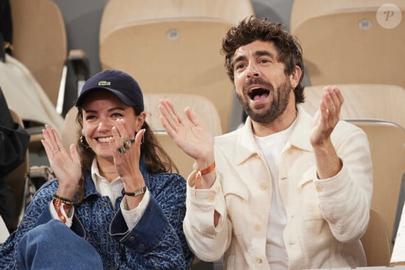 Agustin Galiana et Julie Sassoust à Roland-Garros
 
Julie Sassoust, Agustin Galiana dans les tribunes des Internationaux de France de tennis de Roland Garros à Paris, France. © Jacovides-Moreau/bestimage