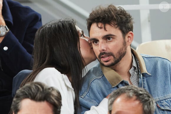 Guest dans les tribunes des Internationaux de France de tennis de Roland Garros 2024 à Paris, France, le 31 mai 2024. © Jacovides-Moreau/bestimage 