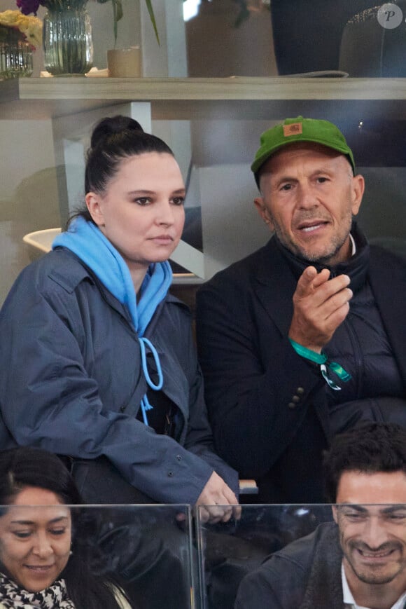 Anne Sila dans les tribunes des Internationaux de France de tennis de Roland Garros 2024 à Paris, France, le 31 mai 2024. © Jacovides-Moreau/bestimage 