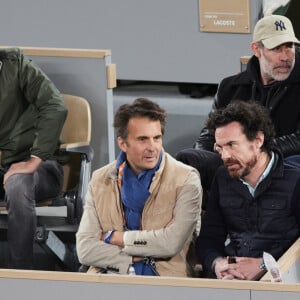 Jalil Lespert dans les tribunes des Internationaux de France de tennis de Roland Garros 2024 à Paris, France, le 31 mai 2024. © Jacovides-Moreau/bestimage 