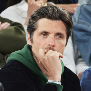 Raphaël Personnaz dans les tribunes des Internationaux de France de tennis de Roland Garros 2024 à Paris, France, le 31 mai 2024. © Jacovides-Moreau/bestimage 