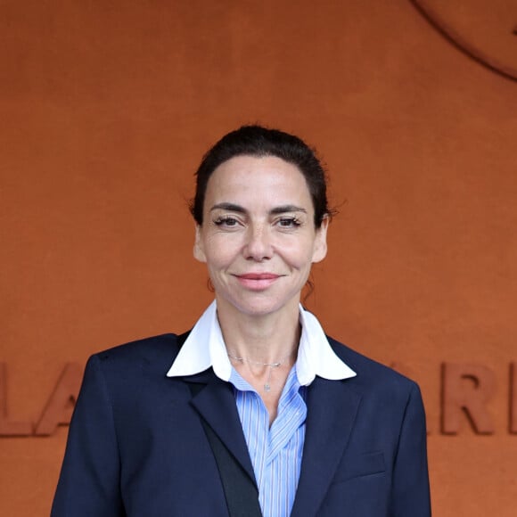 Sandra Sisley au village lors des Internationaux de France de tennis de Roland Garros 2024, à Paris, France, le 1er juin 2024. © Jacovides-Moreau/Bestimage 