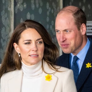 Kate et William, le prince et la Princesse de Galles à Londres.