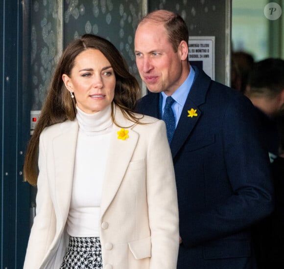 Kate et William, le prince et la Princesse de Galles à Londres.