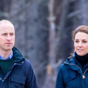 Kate et William, prince et princesse de Galles, à Londres.