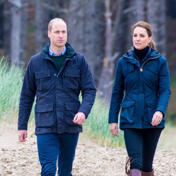 Kate et William ont rendu un dernier hommage au disparu.
Copyright : Backgrid USA / Bestimage