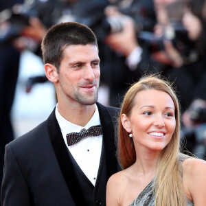 Difficile de savoir si Novak Djokovic et Jelena se sont invectivés

Archives - Novak Djokovic et sa femme Jelena au Festival de Cannes