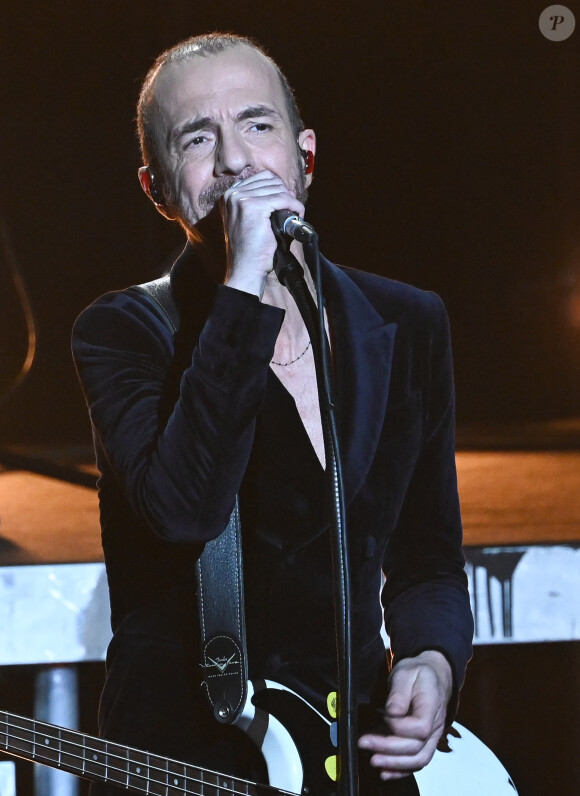 Calogero lors de la 38ème cérémonie des Victoires de la musique à la Seine musicale de Boulogne-Billancourt, France, le 10 février 2023. © Coadic Guirec/Bestimage 