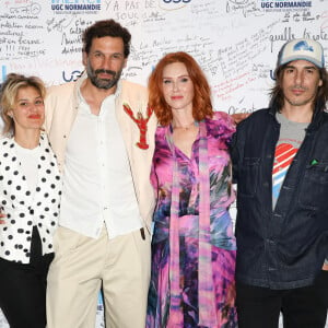 guest, Marie Denarnaud, Mehdi Nebbou, Audrey Fleurot et Thomas Scimeca - Avant premiere de la série TF1 "HPI 4" au cinema UGC Normandie à Paris le 13 mai 2024. © Coadic Guirec/Bestimage