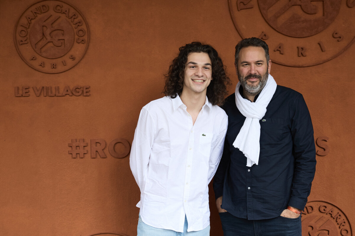 Photo : Noé Toussaint et son père Bruce Toussaint - Les célébrités au