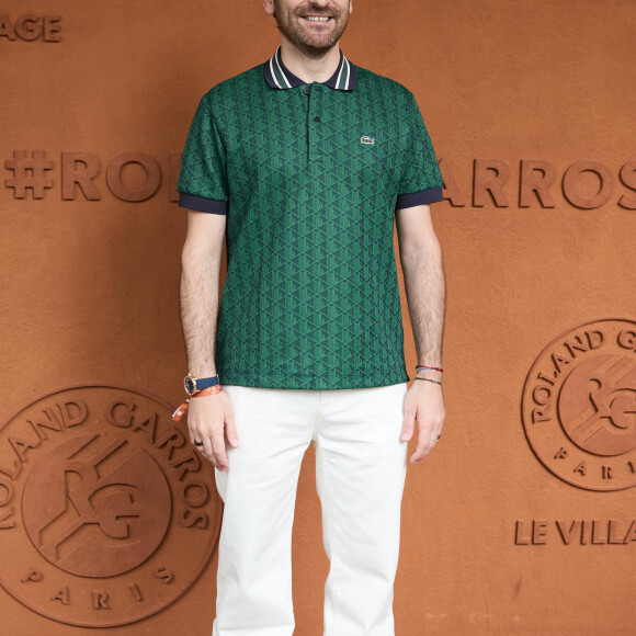 Camille Combal - Les célébrités au village lors des Internationaux de France de tennis de Roland Garros 2024 à Paris. Le 5 juin 2024. © Jacovides-Moreau/Bestimage 