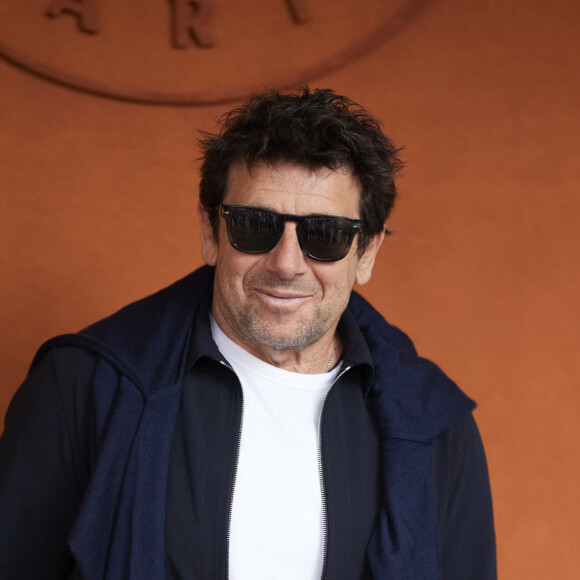 Patrick Bruel - Les célébrités au village lors des Internationaux de France de tennis de Roland Garros 2024 à Paris. Le 5 juin 2024. © Jacovides-Moreau/Bestimage 