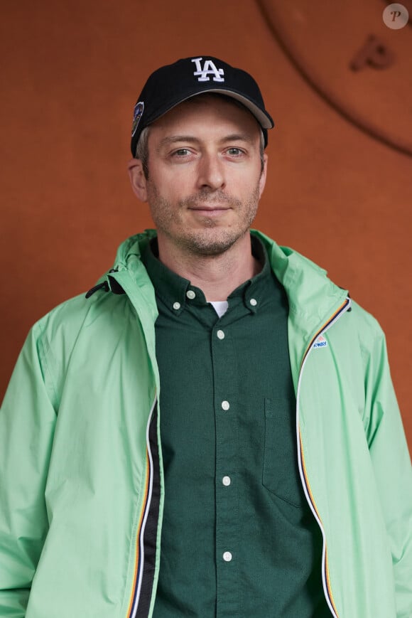 Sébastien Ogier - Les célébrités au village lors des Internationaux de France de tennis de Roland Garros 2024 à Paris. Le 5 juin 2024. © Jacovides-Moreau/Bestimage 