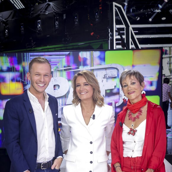 Exclusif - Isabelle Morini-Bosc, Damien Canivez, Pascale de La Tour du Pin - PAF diffusée en direct sur C8 - Paris le 05/09/2023 - © Jack Tribeca / Bestimage