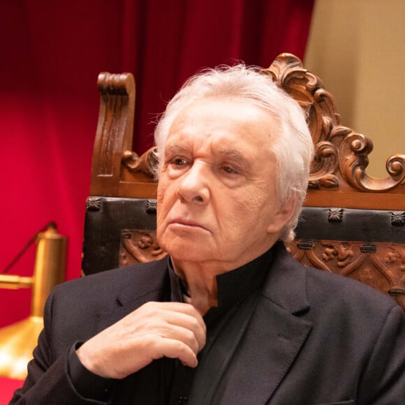 Exclusif - Michel Sardou - Enregistrement de l'émission "Le Grand Restaurant" à Paris, qui sera diffusée le 3 février 2021 sur M6. © Philippe Leroux / Bestimage