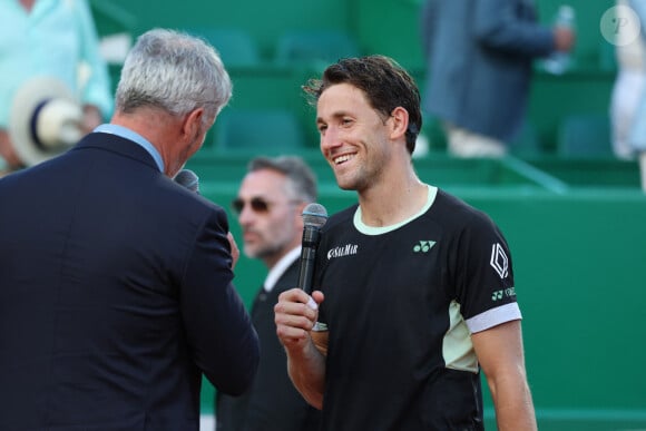 Casper Ruud - C.Ruud l'emporte face à N.Djokovic et se qualifie pour la finale du Rolex Masters 1000 de Monte-Carlo à Roquebrune-Cap-Martin le 13 avril 2024. © Claudia Albuquerque / Bestimage