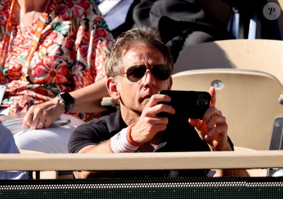 Ben Stiller - Célébrités dans les tribunes des Internationaux de France de tennis de Roland Garros 2024 à Paris le 7 juin 2024. © Jacovides-Moreau/Bestimage 