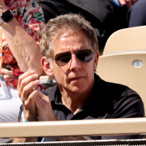 Ben Stiller - Célébrités dans les tribunes des Internationaux de France de tennis de Roland Garros 2024 à Paris le 7 juin 2024. © Jacovides-Moreau/Bestimage 