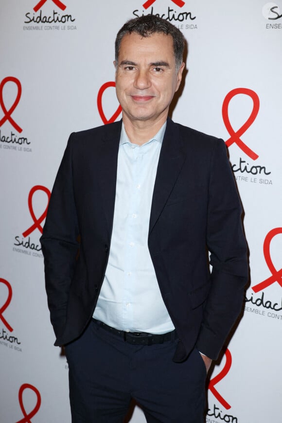 Laurent Luyat participe au lancement du Sidaction 2023 au Théâtre Edouard VII le 6 mars 2023 à Paris. Jérôme Dominé/ABACAPRESS.COM