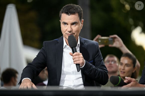 Laurent Luyat lors de l'étape 21 du Tour de France 2023 sur l'avenue des Champs-Elysées le 23 juillet 2023 à Paris. Victor Joly/ABACAPRESS.COM