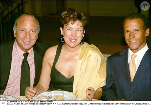 Claude Roland, Roselyne Bachelot et Eric Vu-An - Gala de la fondation Pompidou (archive)