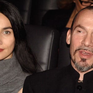 Le chanteur Florent Pagny et sa femme Azucena assistent à l'ouverture du 2e festival international du film latino-américain à Paris, France, le 6 décembre 2006. Giancarlo Gorassini/ABACAPRESS.COM