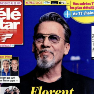 Florent Pagny est en une du nouveau "Télé Star" en kiosques dès ce lundi 10 juin 2024.