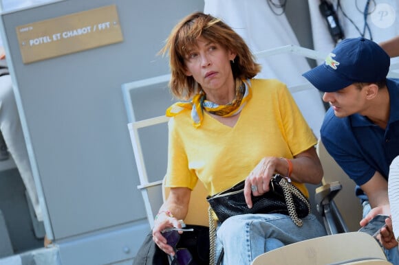 Sophie Marceau assiste à la finale de Roland-Garros le 9 juin 2024 à Paris. Photo : ABACAPRESS.COM