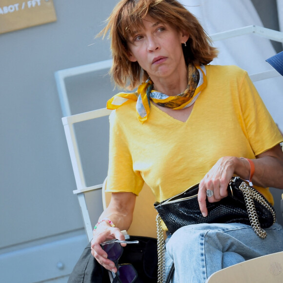 Sophie Marceau assiste à la finale de Roland-Garros le 9 juin 2024 à Paris. Photo : ABACAPRESS.COM