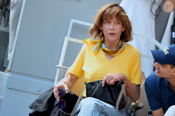 Sophie Marceau assiste à la finale de Roland-Garros le 9 juin 2024 à Paris. Photo : ABACAPRESS.COM