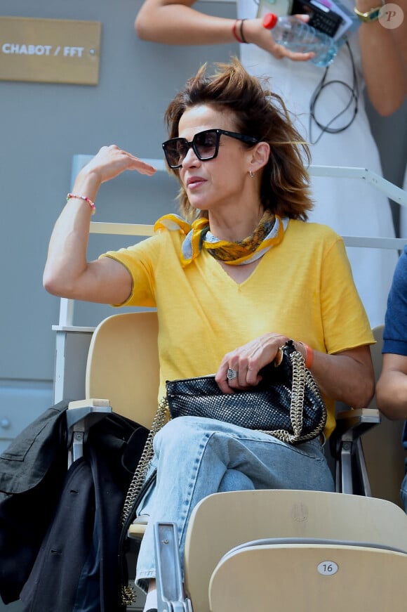 Sophie Marceau assiste à la finale de Roland-Garros le 9 juin 2024 à Paris. Photo : ABACAPRESS.COM