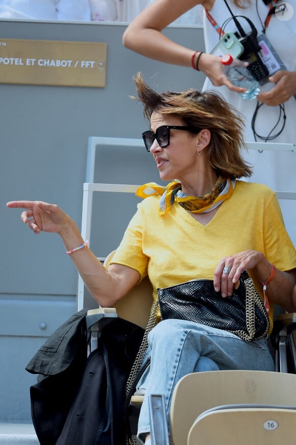 Sophie Marceau assiste à la finale de Roland-Garros le 9 juin 2024 à Paris. Photo : ABACAPRESS.COM