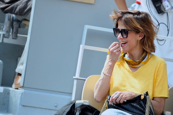 Sophie Marceau assiste à la finale de Roland-Garros le 9 juin 2024 à Paris. Photo : ABACAPRESS.COM