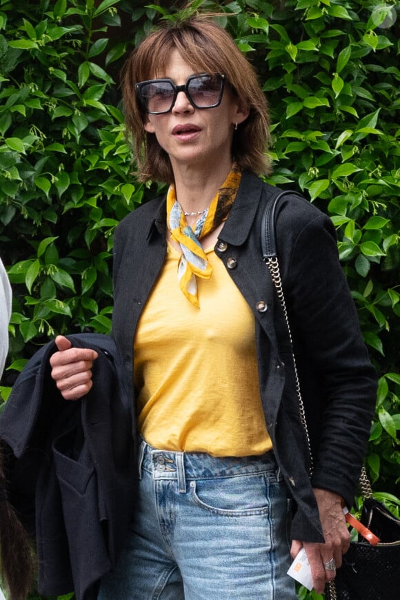 Sophie Marceau assiste à la finale de Roland-Garros le 9 juin 2024 à Paris. Photo : ABACAPRESS.COM