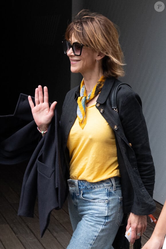 Sophie Marceau assiste à la finale de Roland-Garros le 9 juin 2024 à Paris. Photo : ABACAPRESS.COM