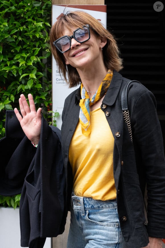 Sophie Marceau assiste à la finale de Roland-Garros le 9 juin 2024 à Paris. Photo : ABACAPRESS.COM