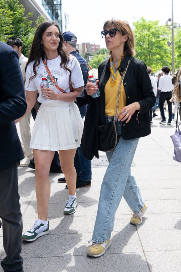 Sophie Marceau assiste à la finale de Roland-Garros le 9 juin 2024 à Paris. Photo : ABACAPRESS.COM