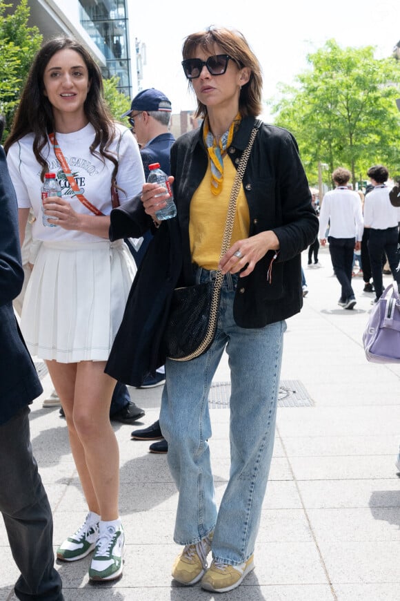 Sophie Marceau assiste à la finale de Roland-Garros le 9 juin 2024 à Paris. Photo : ABACAPRESS.COM