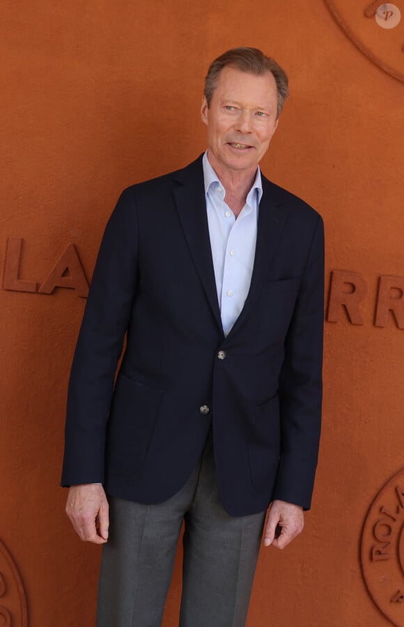 Grand Duke Henri (Le grand duc Henri de Luxembourg) - Célébrités au village lors des Internationaux de France de tennis de Roland Garros 2024 à Paris le 9 juin 2024.  Celebrities in the village during the 2024 Roland Garros French Open tennis tournament in Paris on June 9, 2024.