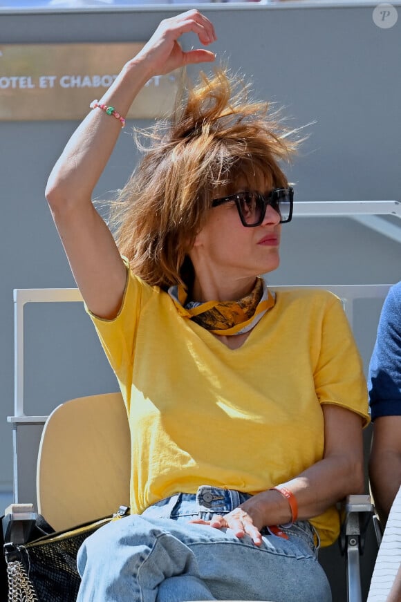 Sophie Marceau assiste à la finale de Roland-Garros le 9 juin 2024 à Paris. Photo : ABACAPRESS.COM