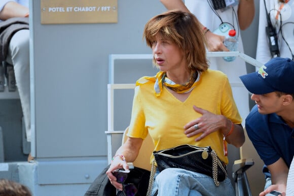 Sophie Marceau assiste à la finale de Roland-Garros le 9 juin 2024 à Paris. Photo : ABACAPRESS.COM