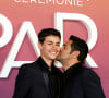 Lila n'a jamais foulé un tapis rouge contrairement à son frère Léon.
Jamel Debbouze et son fils Léon - Photocall des lauréats (press room) lors de la 49ème édition de la cérémonie des César à l'Olympia à Paris le 23 février 2024 © Dominique Jacovides / Olivier Borde / Bestimage 