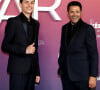 Celui-ci sera peut-être une future star du PSG.
Jamel Debbouze et son fils Léon - Photocall des lauréats (press room) lors de la 49ème édition de la cérémonie des César à l'Olympia à Paris le 23 février 2024 © Dominique Jacovides / Olivier Borde / Bestimage 