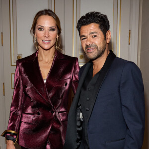 Exclusif - Mélissa Theuriau et Jamel Debbouze lors de la 11ème édition de la soirée Global Gift Gala à l'hôtel Four Seasons George V à Paris le 30 septembre 2023. © Cyril Moreau / Bestimage